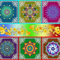 Пазл: Мандалы