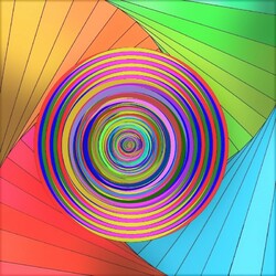 Пазл: Цветная геометрия