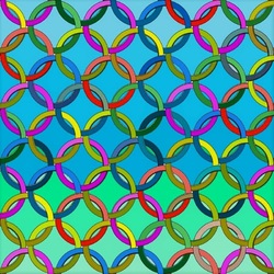 Пазл: Цветная геометрия