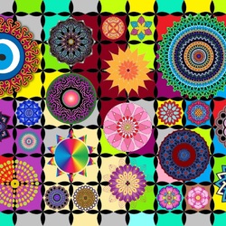 Пазл: Мандалы