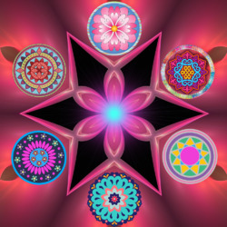 Пазл: Мандалы