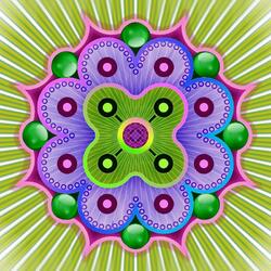 Пазл: Мандала