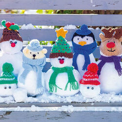 Пазл: Веселые снеговички