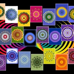 Пазл: Мандалы