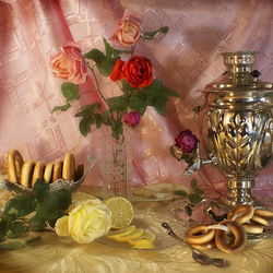 Пазл: У самовара