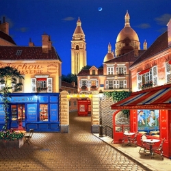 Пазл: Уличное кафе