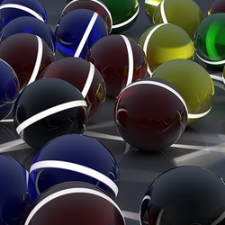 Пазл: Мячики