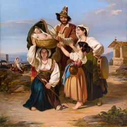 Пазл: Римская крестьянская семья