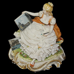 Пазл: Мейсенский фарфор. Статуэтки