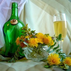 Пазл: Вино из одуванчиков