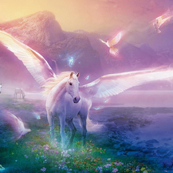 Пазл: Крылатый конь