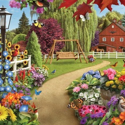 Пазл: Цветы солнца