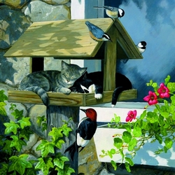 Пазл: Хорошо устроились