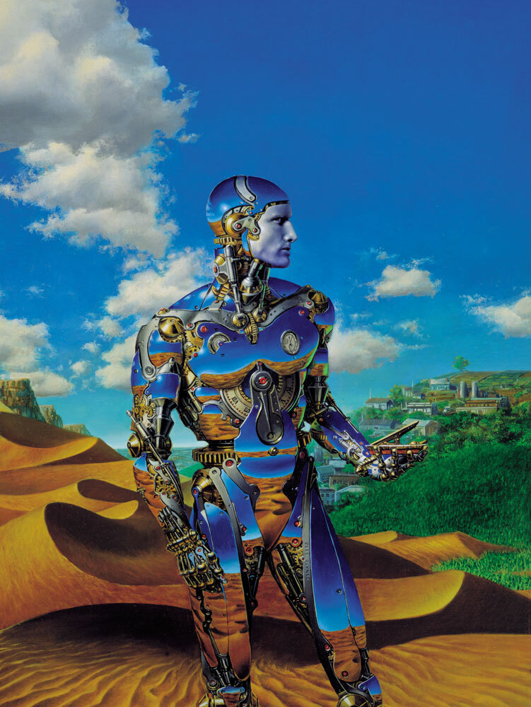 Пазл «Механический человек» из 192 элементов | Собрать онлайн пазл №20854