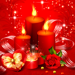 Пазл: Праздничные свечи
