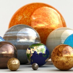 Пазл: Планеты