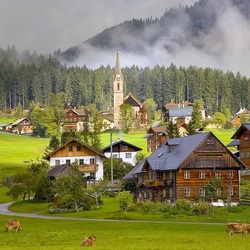 Пазл: Деревня