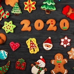 Пазл: Новогоднее печенье