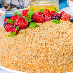 Пазл: Тортик к чаю