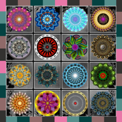 Пазл: Мандалы