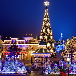 Пазл: Новогодние огни городов мира