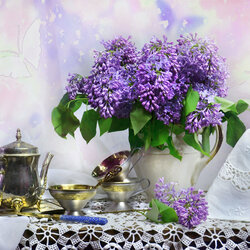Пазл: Сиреневое настроение