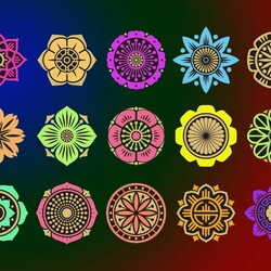 Пазл: Мандалы