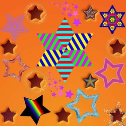 Пазл: Звездочки