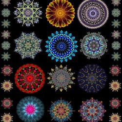 Пазл: Мандалы