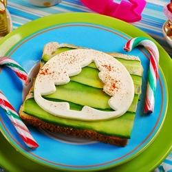 Пазл: Новогодний бутерброд