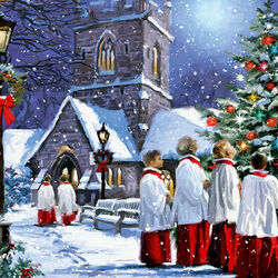 Пазл: Рождественский хор