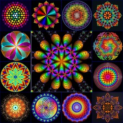 Пазл: Мандалы