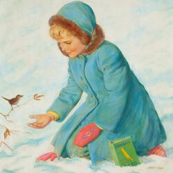 Пазл: Кормление птиц