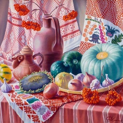 Пазл: Овощной натюрморт