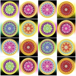 Пазл: Мандалы