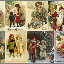 Пазл: Рождественский коллаж