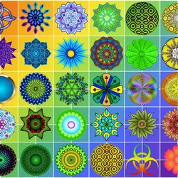 Пазл: Мандалы