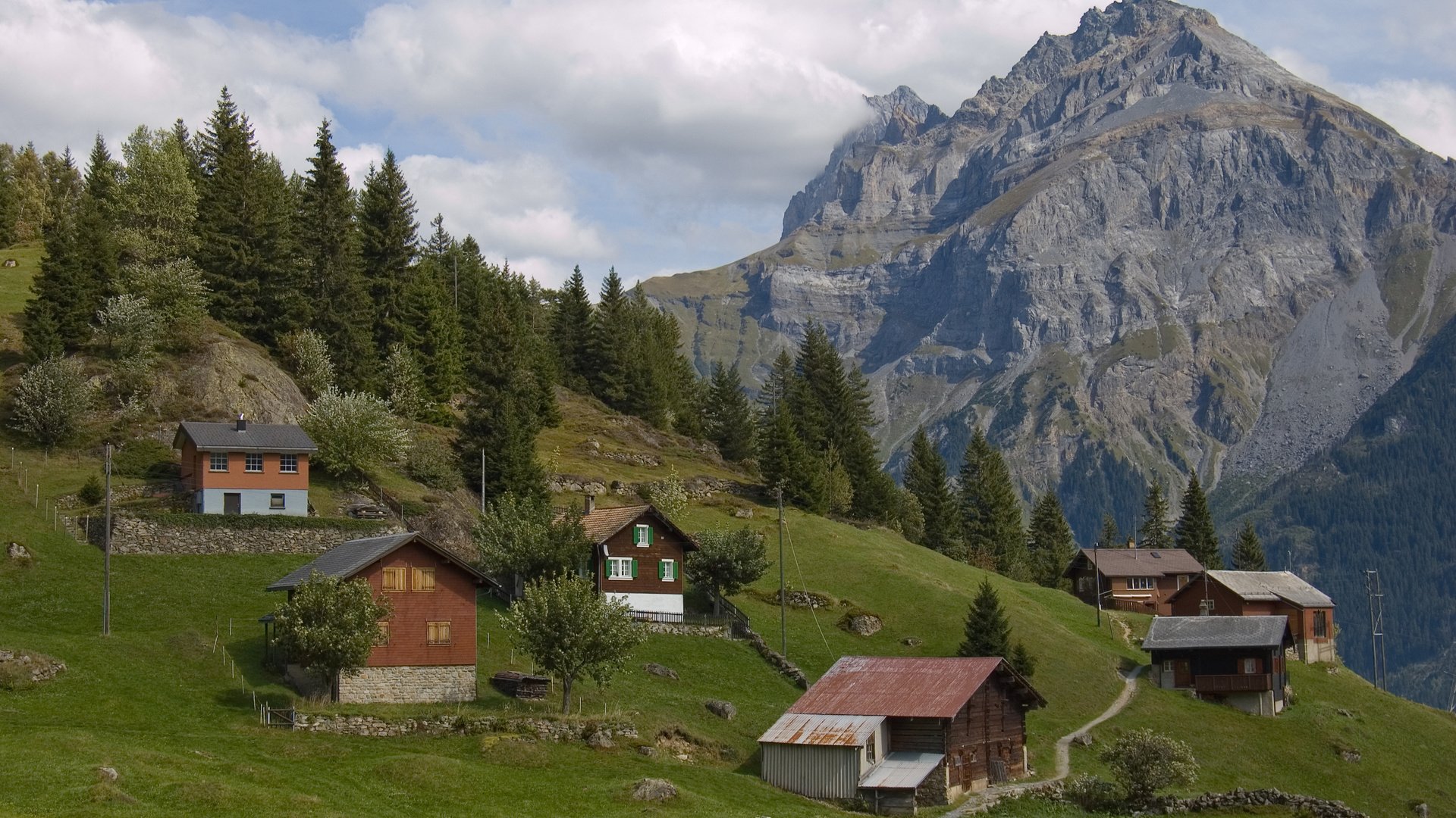 Плато Венгернальп Швейцария