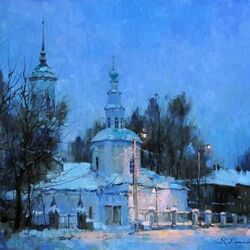 Пазл: Выпал снег