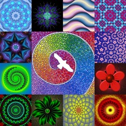 Пазл: Мандалы