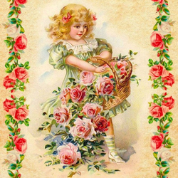 Пазл: Цветочница