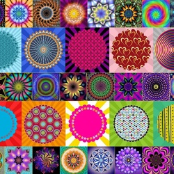 Пазл: Мандалы