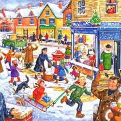 Пазл: В снегу