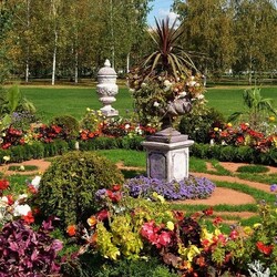 Пазл:  Парковый дизайн в Царицыно