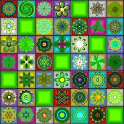 Пазл: В зеленых тонах