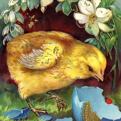 Пазл: Пасхальный цыплёнок