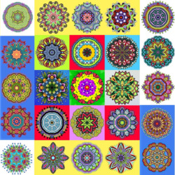 Пазл: Мандалы