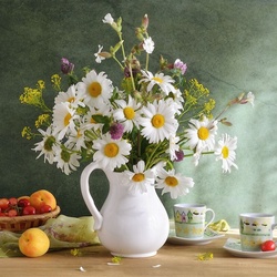 Пазл: Ромашки