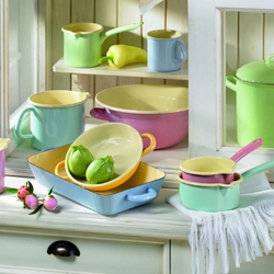 Пазл: Милые кастрюльки