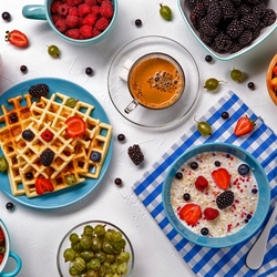 Пазл: Аппетитный завтрак